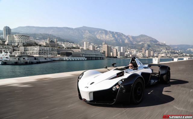White black race car road free wallpaper - medium preview image
