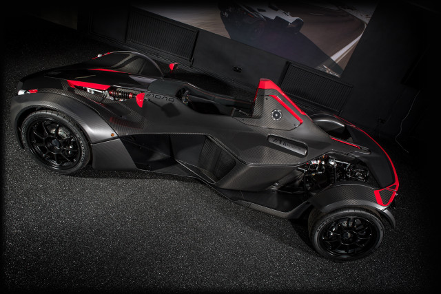 Futuristic car 3d render matte free wallpaper for desktop - medium preview image