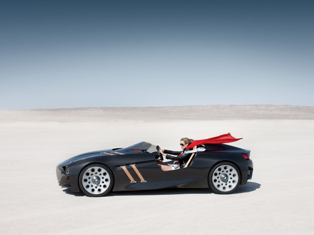 Woman black sports car red free wallpaper - medium preview image