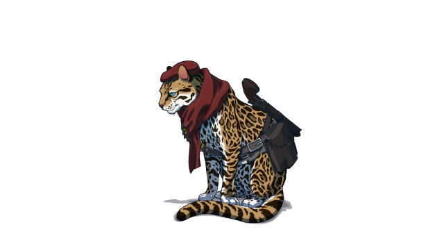 Cat backpack hat sitting down free wallpaper - medium preview image