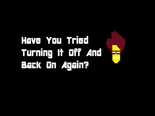 Pixel art bob ross turning free wallpaper - medium preview image