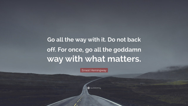 Go all the way do free wallpaper - medium preview image