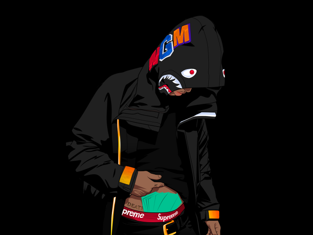 Man black jacket green frisbee free wallpaper - medium preview image