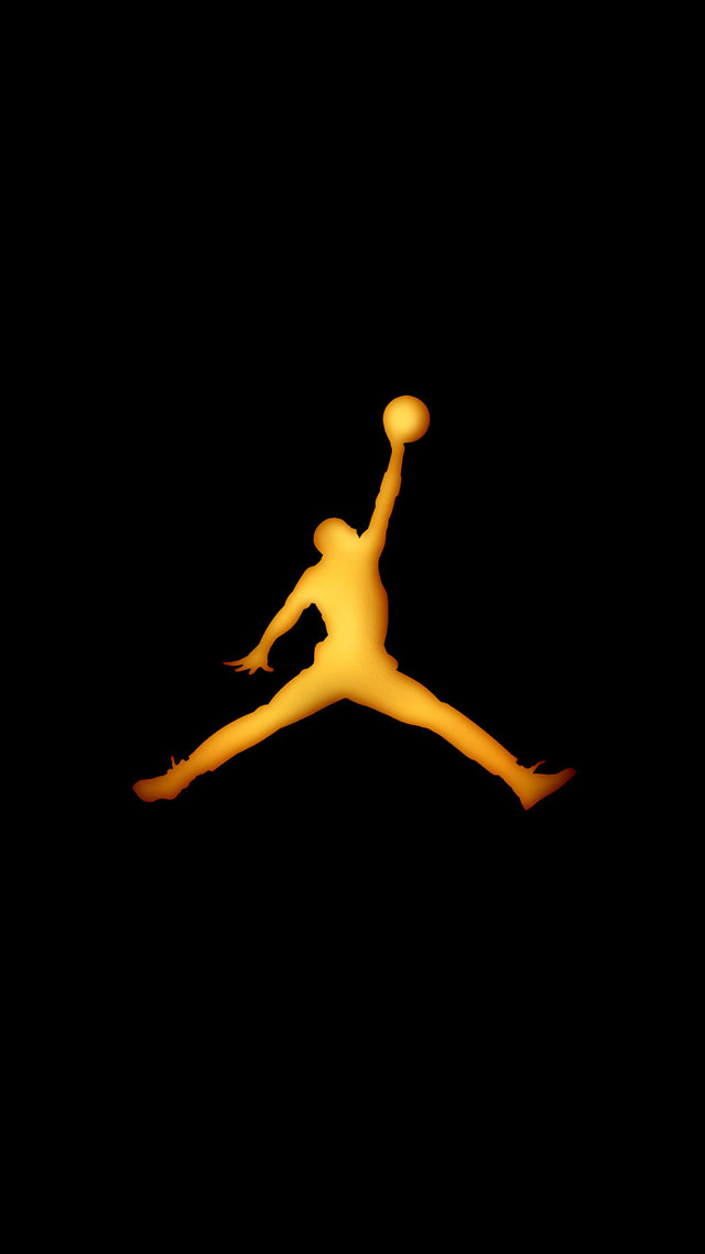 Person jumping basketball yellow glow free wallpaper - medium preview image