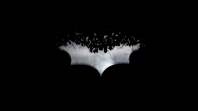 Bat shaped object lit shadow free wallpaper - medium preview image
