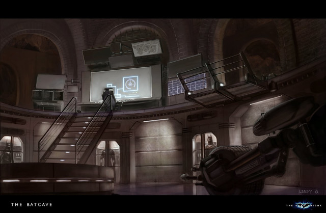 Man standing room projector stairs free wallpaper - medium preview image