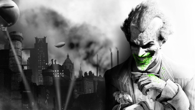 Man suit tie green face free wallpaper - medium preview image