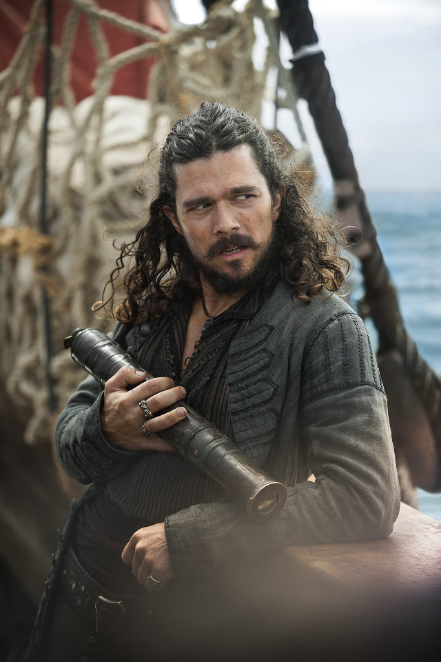 Man long hair beard gun free wallpaper - medium preview image
