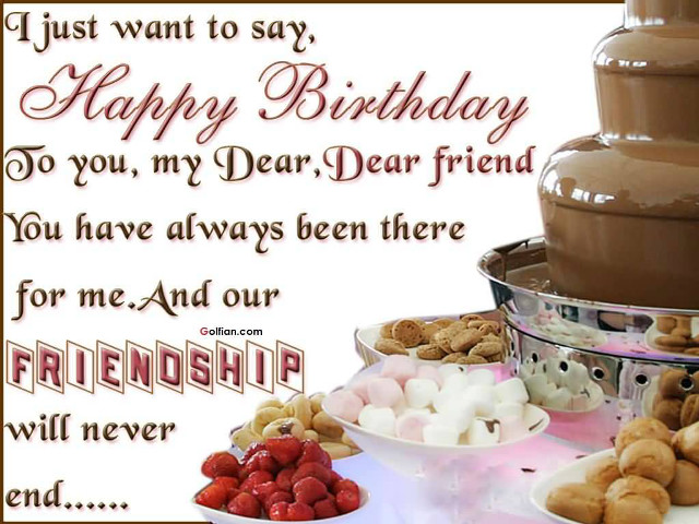 Birthday card chocolate fountain desserts free wallpaper - medium preview image