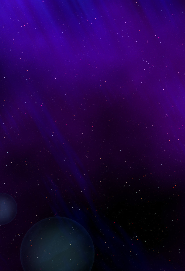 Space scene planets stars blue free wallpaper - medium preview image