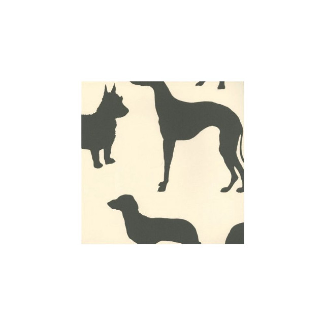 Dog white background black silhouettes free wallpaper - medium preview image