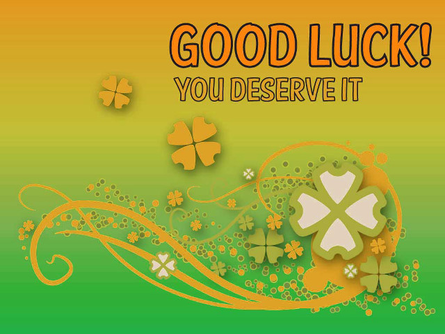 Good luck shamrocks clovers green free wallpaper - medium preview image