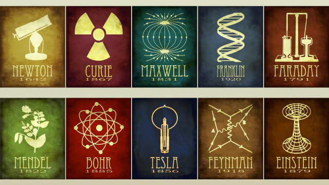 Science posters symbols series nine #3 free wallpaper - medium preview image