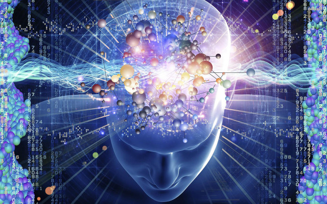 Human head balls brain numbers #2 free wallpaper - medium preview image