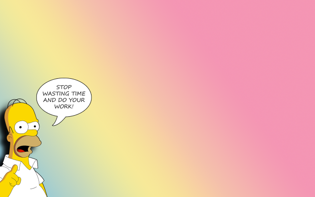 Cartoon character speech bubble stop #2 free wallpaper - medium preview image