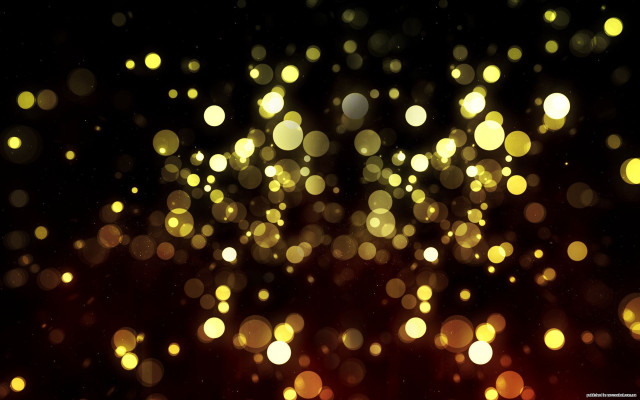 Blurry lights night sky red free wallpaper - medium preview image