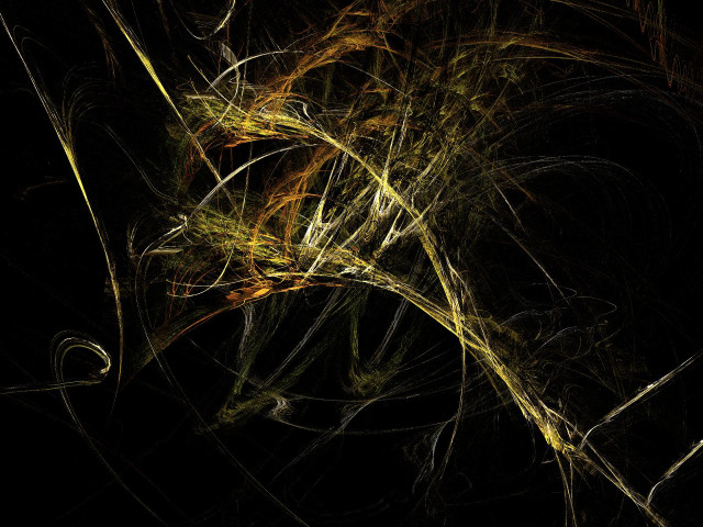 Dark yellow black lines swirls free wallpaper - medium preview image