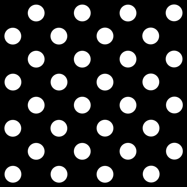 Black white polka dot pattern free wallpaper - medium preview image
