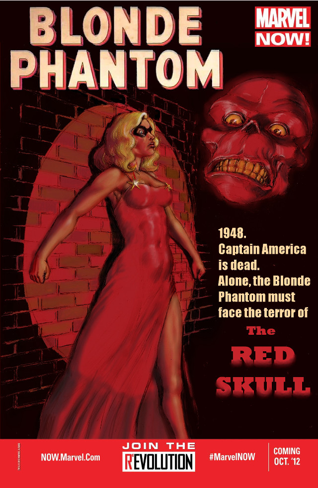 Red skull movie poster woman free wallpaper - medium preview image