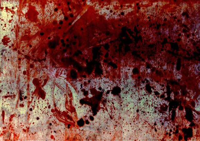 Red black painting splatters white free wallpaper - medium preview image