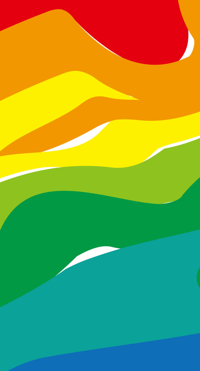 Rainbow white black red green free wallpaper - medium preview image