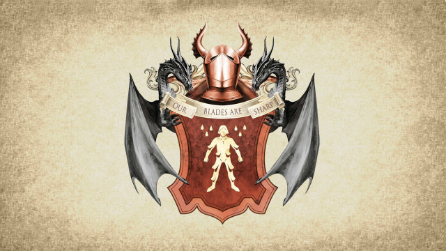 Coat of arms bats shield free wallpaper - medium preview image