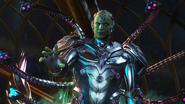 Futuristic man suit sword ball #2 free wallpaper - medium preview image
