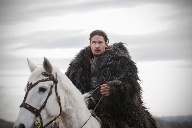 Man fur coat riding white free wallpaper - medium preview image