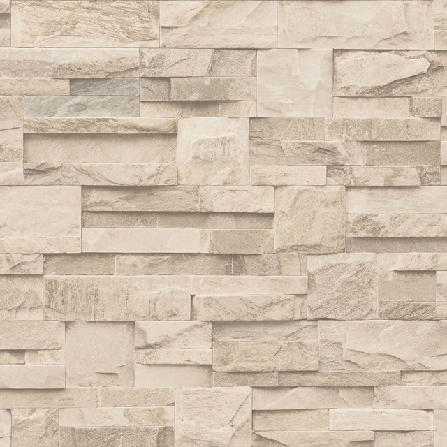 Stone wall white chair bow free wallpaper - medium preview image
