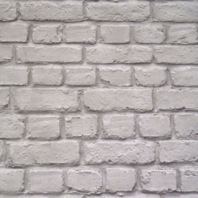 White brick wall black cat free wallpaper - medium preview image