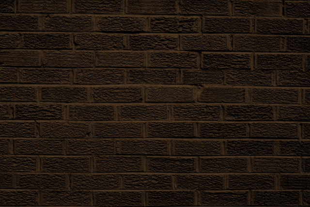 Brick wall clock black white free wallpaper - medium preview image