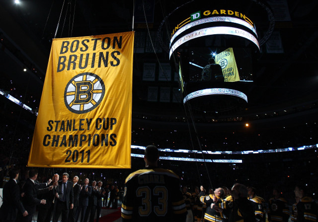Boston hockey team arena banner free wallpaper - medium preview image