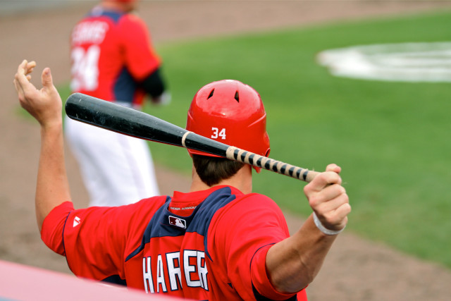 Baseball player holding bat field #3 free wallpaper - medium preview image