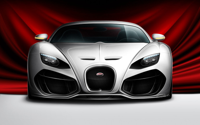 White car red curtain red free wallpaper - medium preview image