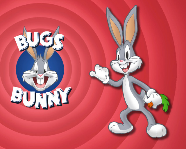 Cartoon bunny carrot bugs bunny free wallpaper - medium preview image