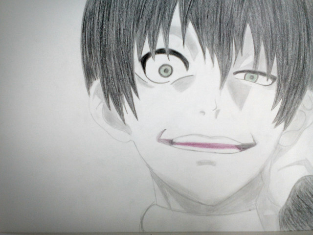 Man smirk tie drawing image free wallpaper - medium preview image