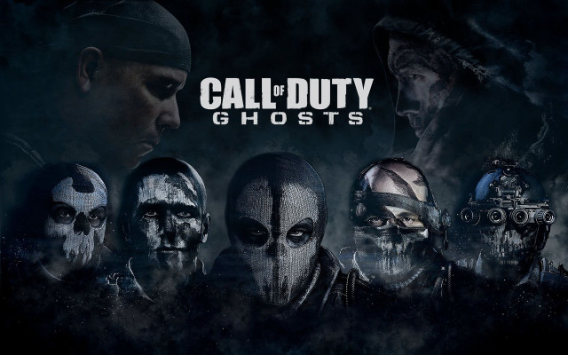Faces painted black white group free wallpaper - medium preview image