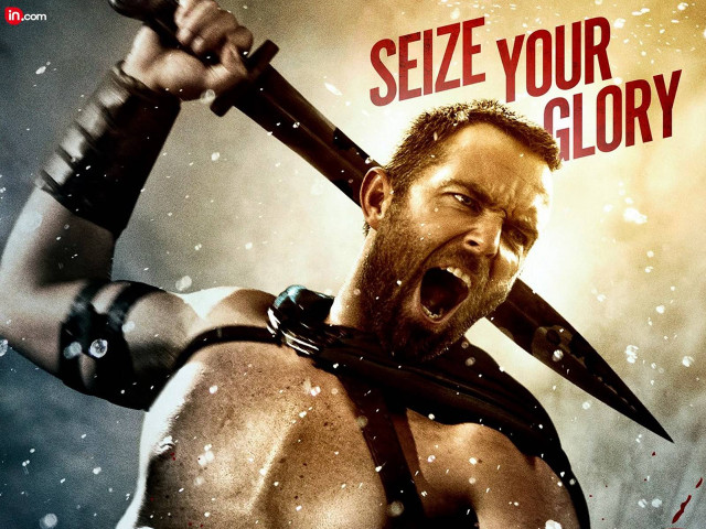 Man holding scissors message saying free wallpaper - medium preview image