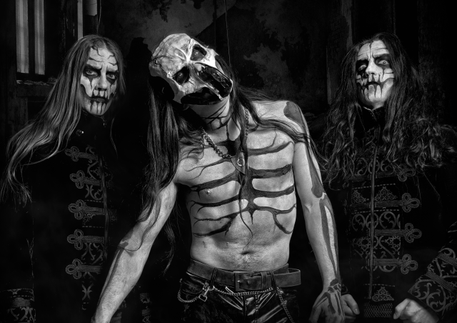 Skeleton makeup group men faces free wallpaper - medium preview image