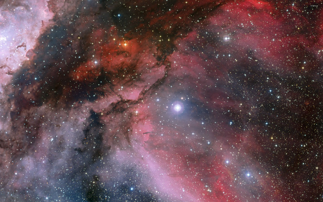 Large star cluster red blue #3 free wallpaper - medium preview image