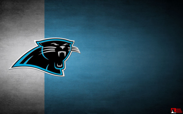 Black blue wallpaper panther logo #3 free wallpaper - medium preview image