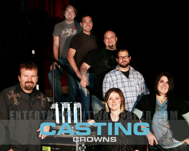 Casting crowns group microphone plaid free wallpaper - medium preview image