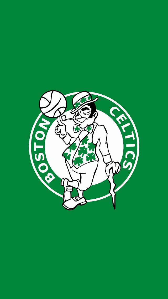 Boston basketball team logo green free wallpaper - medium preview image