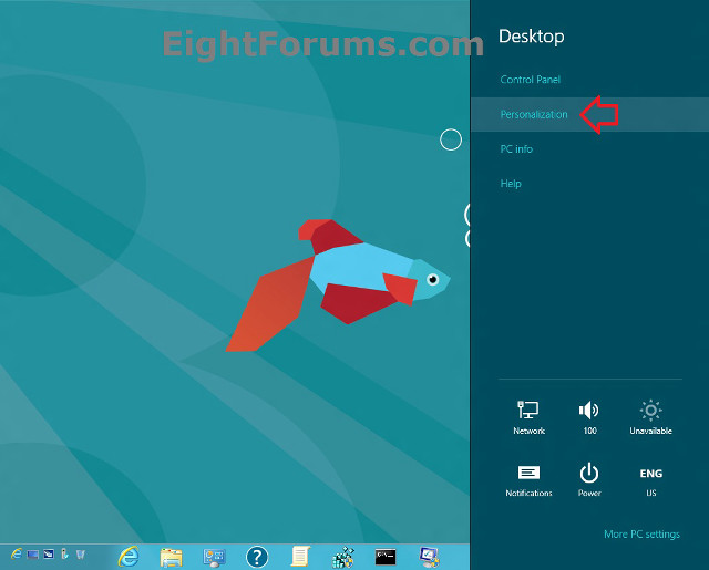 Desktop computer fish side monitor free wallpaper - medium preview image