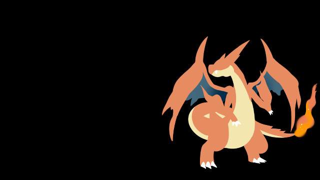 Cartoon animals standing black background free wallpaper - medium preview image