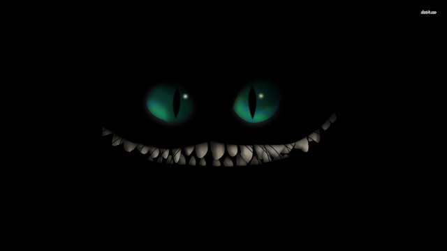 Creepy face glowing green eyes #2 free wallpaper - medium preview image