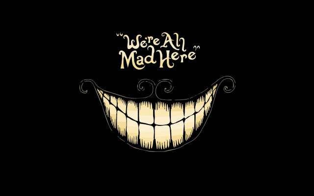 Creepy smile were all mad #4 free wallpaper - medium preview image