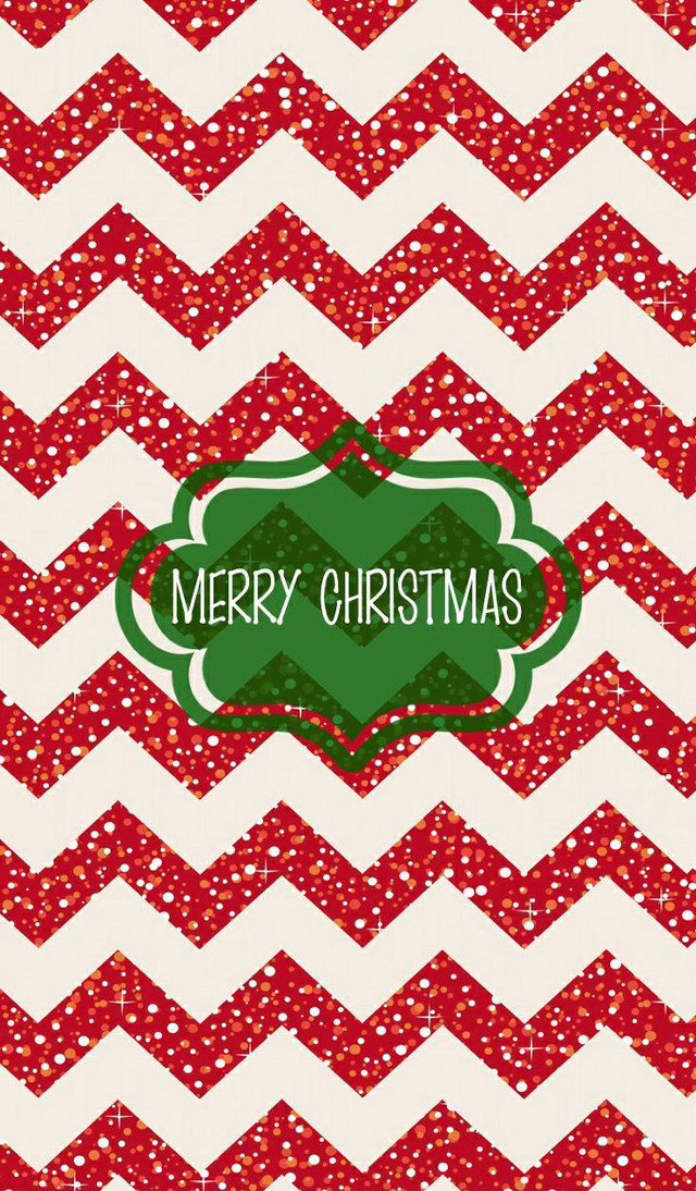 Red white chevron christmas card free wallpaper - medium preview image