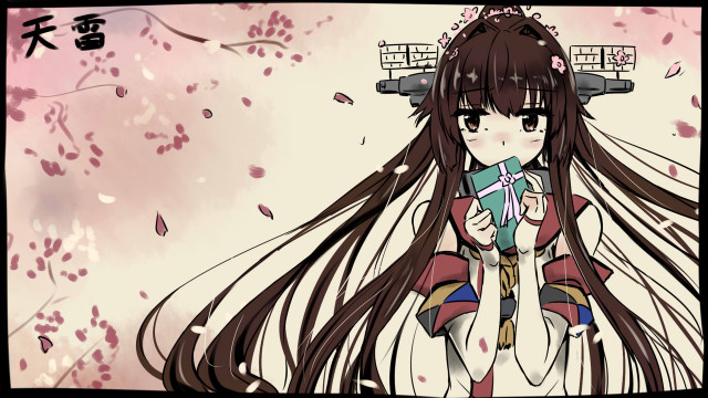 Woman long hair sword pink free wallpaper - medium preview image