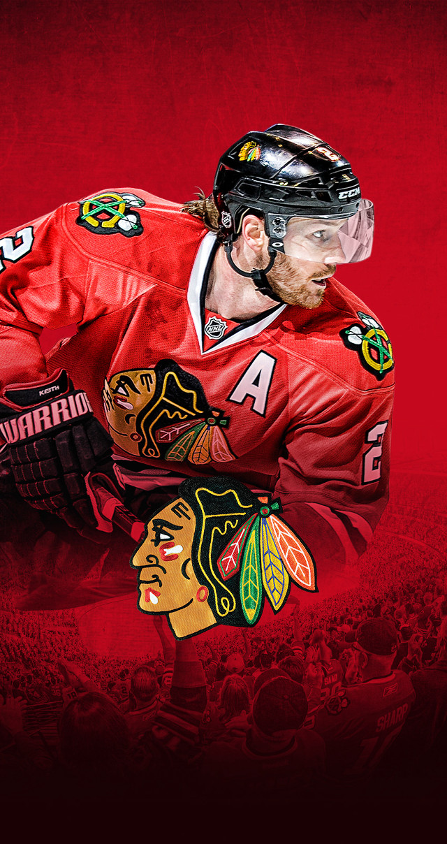 Hockey player red jersey beard free wallpaper - medium preview image